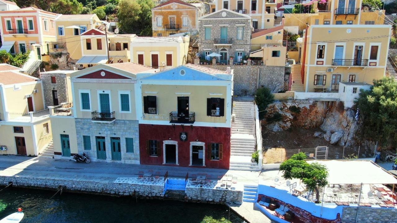 Moschos Mansion Simi Exterior foto