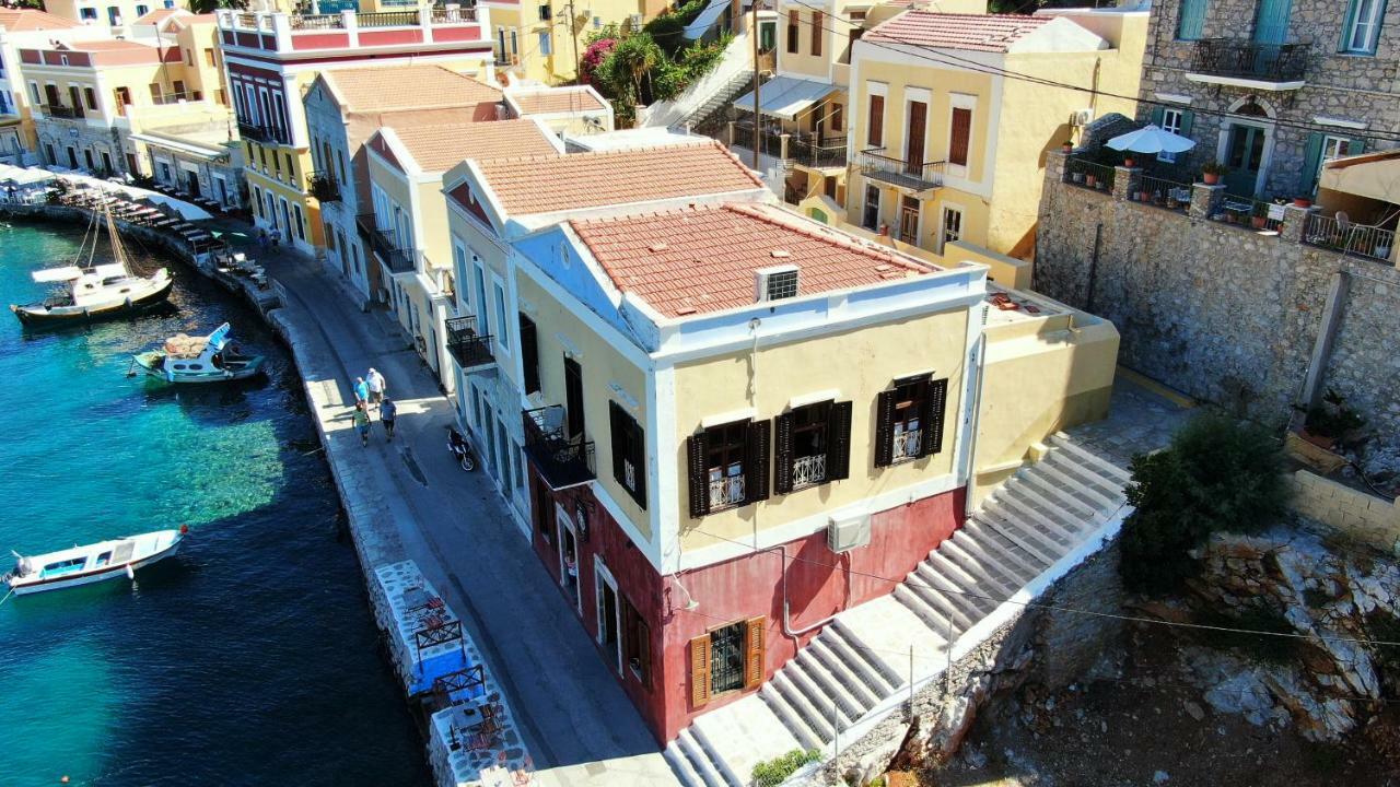 Moschos Mansion Simi Exterior foto
